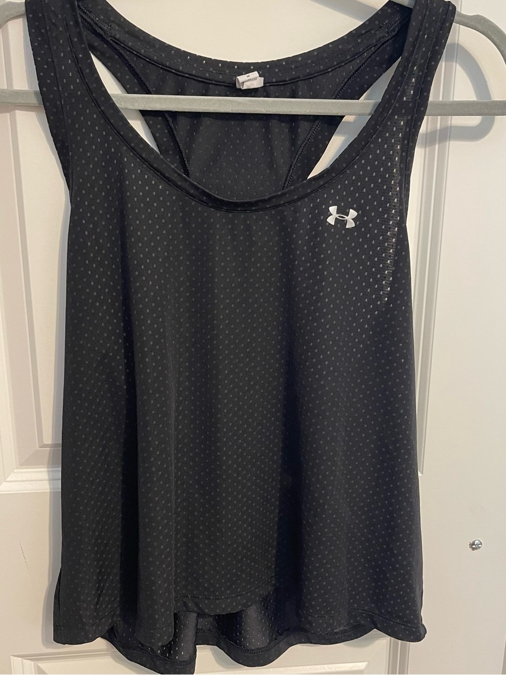 Under Armour Black Mesh Racerback Training Tank